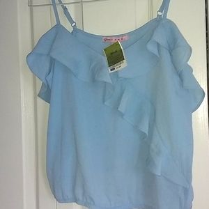 Spaghetti strapped top